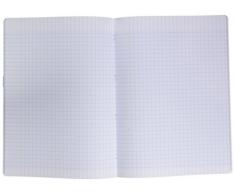 ClaireFontaine - 299361AMZC - Cahier Piqué Couverture Polypro 96 Pages 24x32 cm - couleurs assorties - Lot de 9