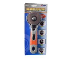 Dafa Cutter Rotatif avec Soft Grip 60Â mm, Multicolore