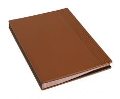 Parures et accessoires de bureau en cuir Parapheur terracotta