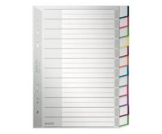 Leitz 12750000 Trieur Blanko A5 12 onglets en polypropylène (Gris) (Import Allemagne)