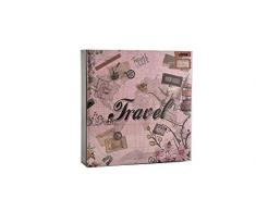 ARPAN Album Photo avec Pochette pour Photo 200 x 4 x 15 cm, Voyage, 22 x 21.5 x 4.5 cm Approx