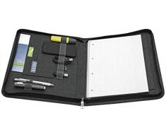 WEDO 58351412,Conférencier COLLEGE A4 gris à fermeture éclair