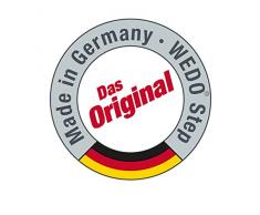 Wedo Step 212202 Tabouret marchepied mobile en plastique Rouge