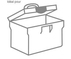 Elba Trendy Dossiers suspendus pour Tiroir Couleurs assorties Lot de 5