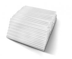 Amdai 100 Bâtons de Colle - Bâtons de Colle Transparents 7mm de Diamètre
