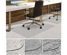 Tapis protege sol transparent casa pura® Tapis PVC ultra résistant | protection moquette poil ras | épaisseur 2,3mm - 75x120cm