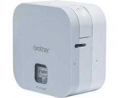 Brother PT-P300BT P-Touch Cube | Etiqueteuse Compacte se connecte facilement aux smartphones et tablettes | jusquà 12 mm | DIY | Loisir créatif