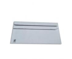 5 Etoiles ETL-580690 Boîte de 500 enveloppes autocollantes 80 g Format 110 x 220 Papier Blanc