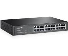 TP-Link TL-SF1024D Switch 24 Ports 10/100 Mbps (Bureau/Rackable, Boîtier Métal)