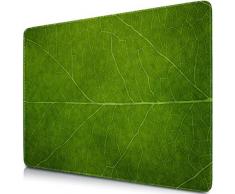 Sidorenko Tapis de Souris - 280 x 200 x 2mm - Mouse Pad - Surface spéciale améliore la Vitesse et la précision I Base en Caoutchouc Antidérapant Surface I Vert