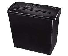 Hama Destructeur de documents « Home S7 CD » (déchiqueteuse séparée pour cartes de crédit et CD/DVD/Blu-ray, jusquà 7 feuilles, coupe croisée, destructeur de documents ) Noir