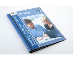 OPUS 2 Protège-documents personnalisable Frontview A4, 30 Pochettes (60 vues), 114367, Noir