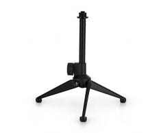 MALONE PR5-ST-4 - Trépied de Table pour Micro, Pliable & réglable en Hauteur, Plateaux de Tables et lutrins, Protégé par Les Pieds en Caoutchouc, Parfait pour micros ou enregistreurs