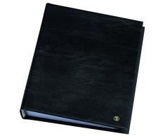 Rillstab 99424 Protège-documents, format A4, 10 mm Largeur de dos, 20 pochettes, noir