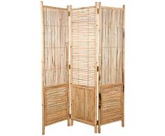 Inconnu Paravent en Bambou Naturel