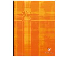 Clairefontaine Cahier reliure brochure 24 x 32 cm Petits carreaux 192 pages Coloris aléatoire