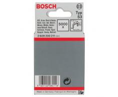 Bosch 2609200211 Agrafe à fil fin de type 53 11,4 x 0,74 x 10 mm, 5000 pièces