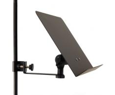 Woodbrass MH01 Pupitre pour pied de micro Noir