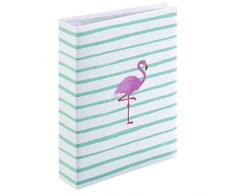 Hama Album photo Flamingo Stripes, pour 200 photos au format 10 x 15 cm
