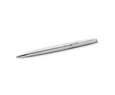 Waterman Hemisphere 2010: Stylo Bille Acier CT, Attributs Chromés, Mécanisme à Twist, Livré en Ecrin Waterman.