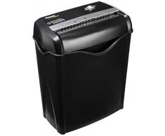 AmazonBasics Destructeur de Documents/Cartes de crédit, 5 à 6 feuilles à coupe croisée