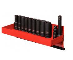 KS Tools 515.0612 Présentoir de douilles longues à chocs 1/2" 13 pièces