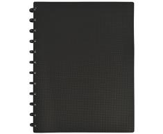 ELBA Protège-Documents Variozip Memphis A4 60 vues / 30 pochettes amovibles Couverture Polypro Noir
