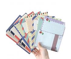 32 couleurs assorties Design spécial écriture Papeterie Papier & 16 Enveloppes, papier Lettre Lettre de