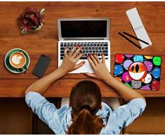 Pedea 67007024 Tapis de Souris avec Motif Orange Smiley