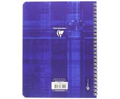 Clairefontaine Metric 8722 Cahier reliure spirale 17 x 22 cm 100 pages 90 g