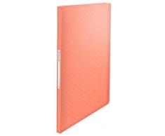Esselte Reliure Protège-Documents avec 60 Pochettes, Pêche, A4, ColourIce, 626231