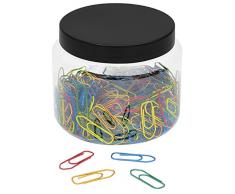 Wedo 90115040069 Boîte de 400 Trombones en métal 26 mm