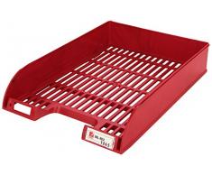 Valrex 1265 Corbeille à Courrier Coloris Rouge
