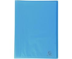 Exacompta 85468E - un Porte-vues soudés Chromaline en PP semi rigide 80 vues 24 x 32 cm pour format 21 x 29, 7 cm, Turquoise