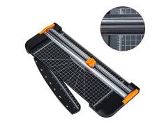 ROSENICE A4 Paper Trimmer Guillotine Paper Cutter Slide Règle Design 909-5 (Noir)