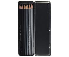 Caran d ́Ache 0775.306 Artist Graphite Line Crayon à papier avec 6 degrés de dureté