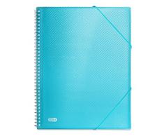 Elba Urban Protège-documents spiralé DIN 40 Hüllen bleu