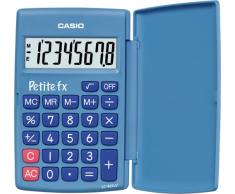 Casio LC-401LV-BU Calculatrice Scientifique Scolaire pour Primaire CP/CE1/CE2 Bleu