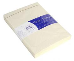 G.Lalo 25 Enveloppes Papier Vergé/Gommée/Doublée 114 x 162 mm Ivoire