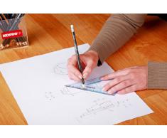 Kores Lot de 72 Crayon papier Grafitos bout gomme HB