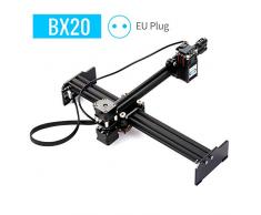KKmoon Engraving Machine, 20 W Laser Machine De Gravure, Graveur De Bureau Imprimante,DIY Gravure Laser Cutter pour Bois En Plastique Bambou En Caoutchouc En Cuir