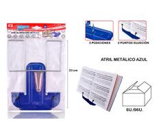 MP PC911A - Lutrin de bureau métallique, bleu