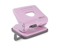 Rapesco 825 Perforatrice 2 Trous en Métal 25 Feuilles - Rose