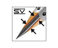 FABER-CASTELL Lot de 3 Crayons Papier Graphite GRIP 2001 HB