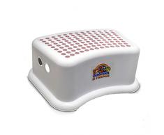 Lama Sam & Friends Marchepied à une échelle pour enfants à partir denv. 18 mois avec fonction antidérapante en couleur (rose)