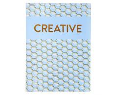 Exacompta 85230E - Un Porte-vues soudés semi rigide Copper time, 80 Vues 24x32 cm, couverture polypro couleur aléatoire