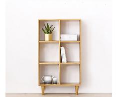 Viqie Rack, étude Pratique Creative Furniture étagère en Bois Massif de chêne Simple bibliothèque Lutrin étagère