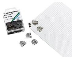 Wedo 112 154 Metal 100pièce(s) trombone - trombones (Argent, 100 pièce(s))