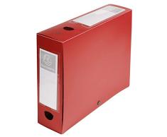 Exacompta 59835E Boite de classement a pression dos 80mm polypropylene 7/10e opaque