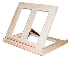 Pupitre en bois de pin massif de 35 x 29 x 3 cm.